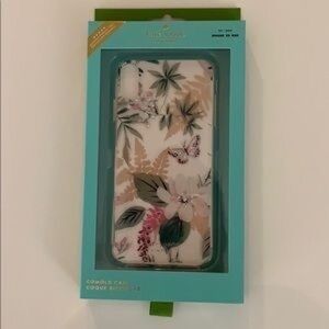 Rifle Paper Co. Botanical Phone Case - Cream and Pink